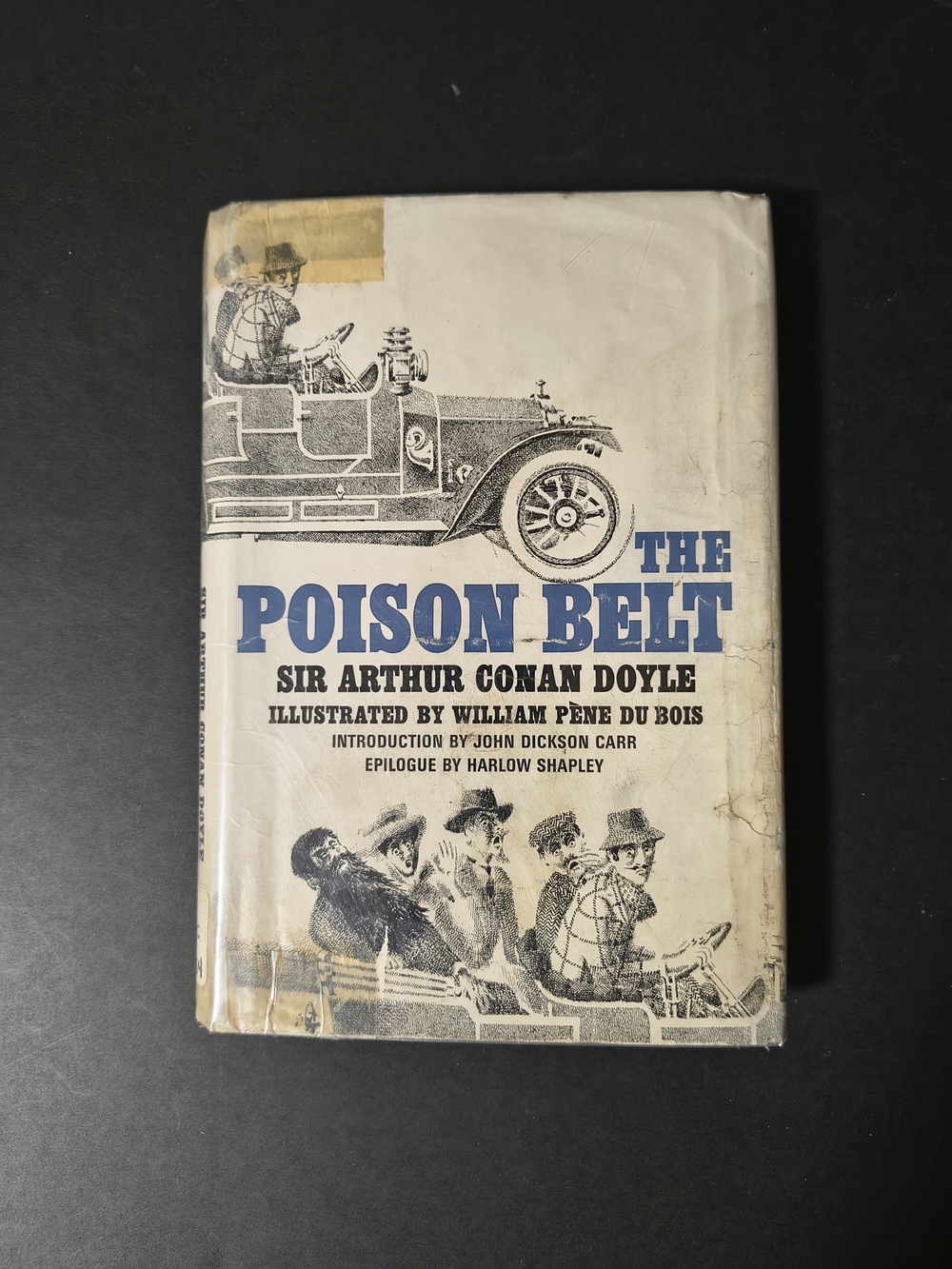 The Poison Belt by Sir Arthur Conan Doyle William Pene Du Bois Illustrations 1st